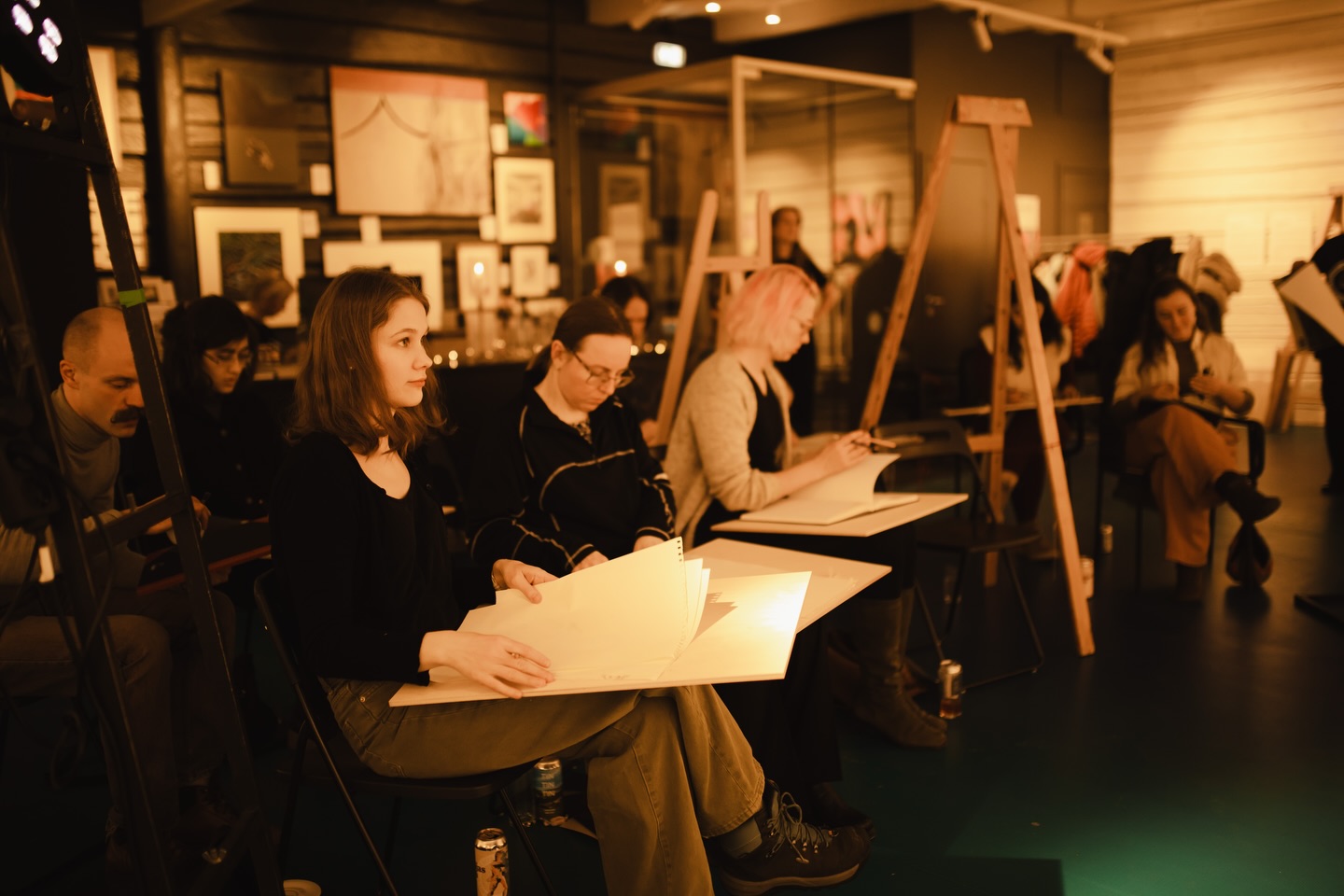 Drink&Draw Viljandi — hetk 6